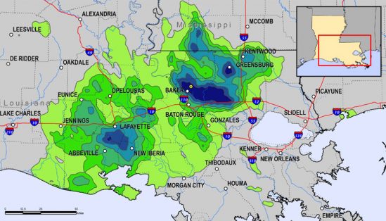 flooding louisiana lafayette graphic
